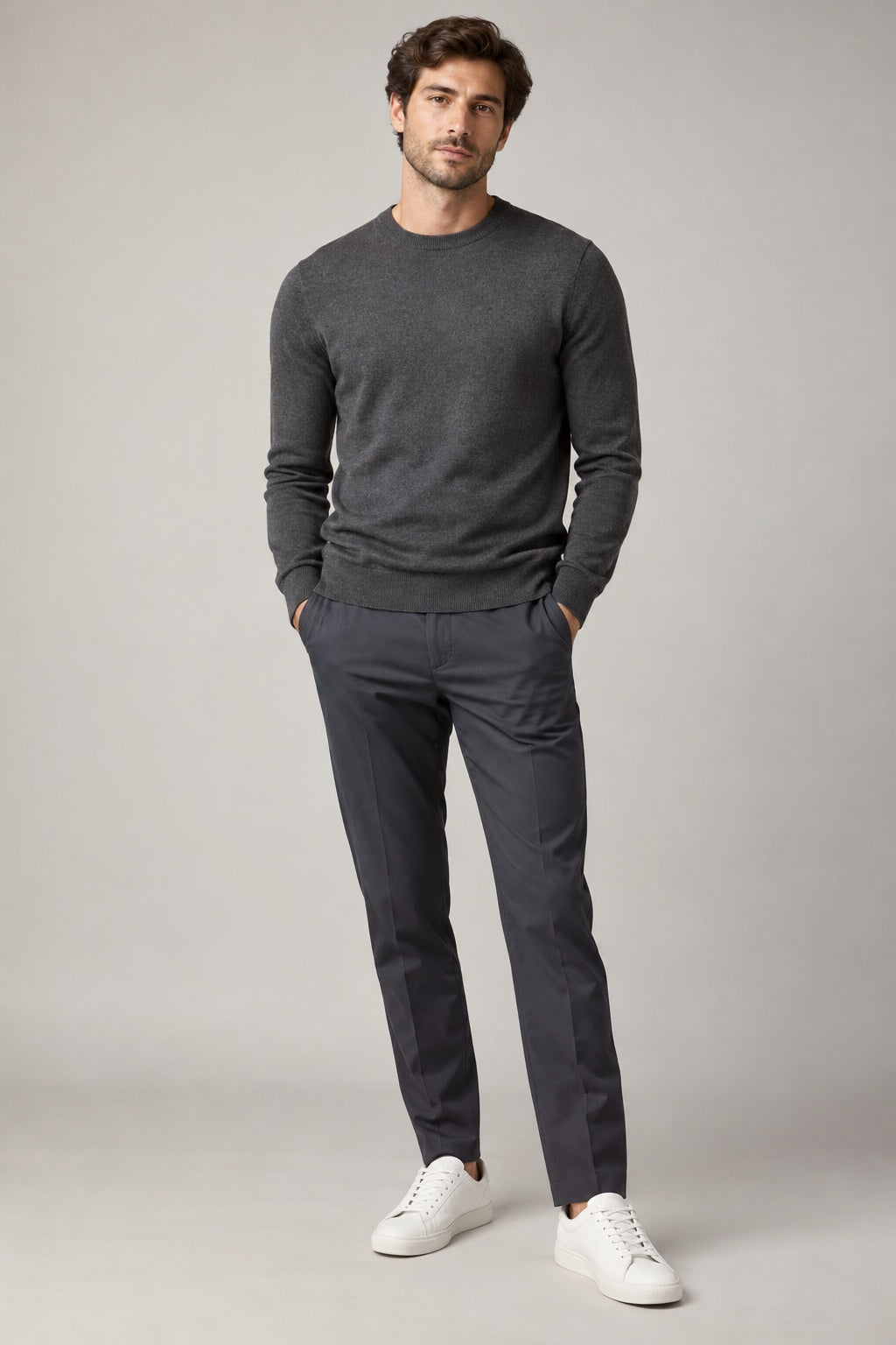 Fine Knit Crewneck