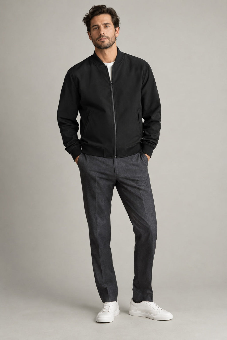 Modern Bomber Jacket