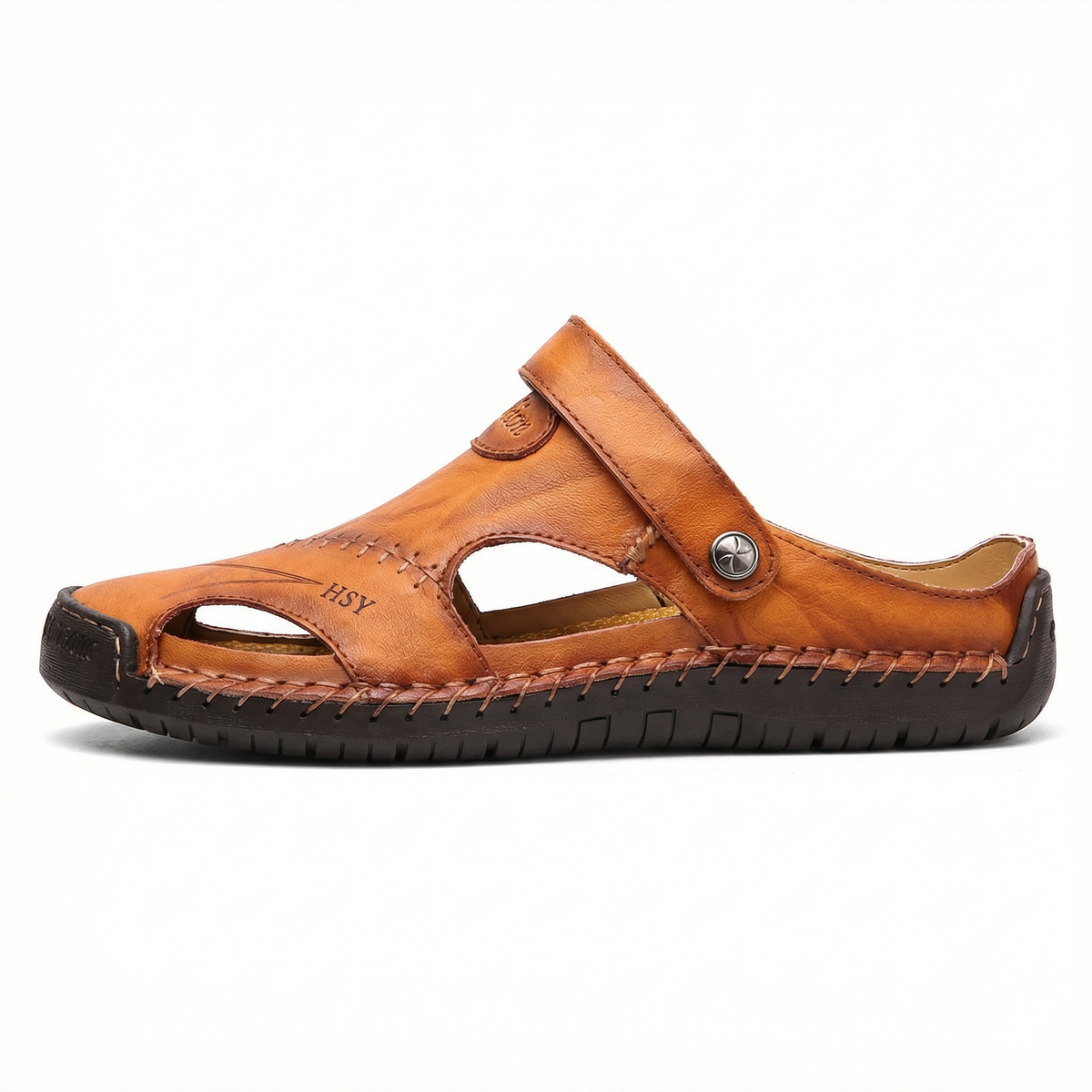 ViaMark | Orthopedic Leather Sandals