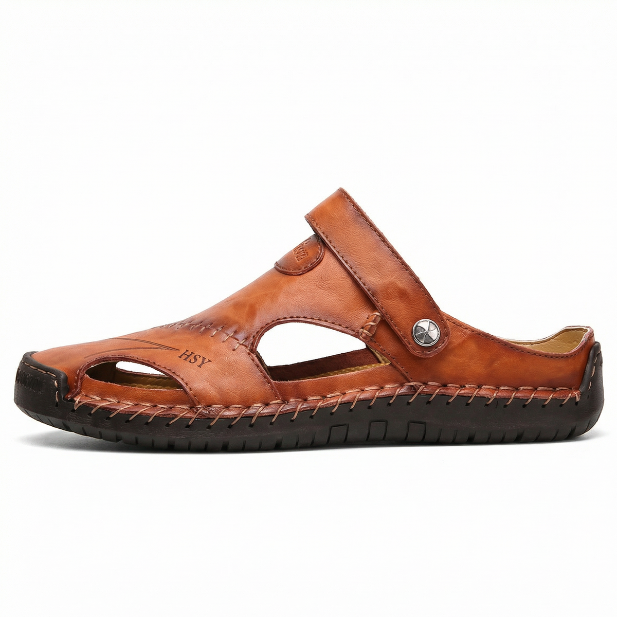 ViaMark | Orthopedic Leather Sandals